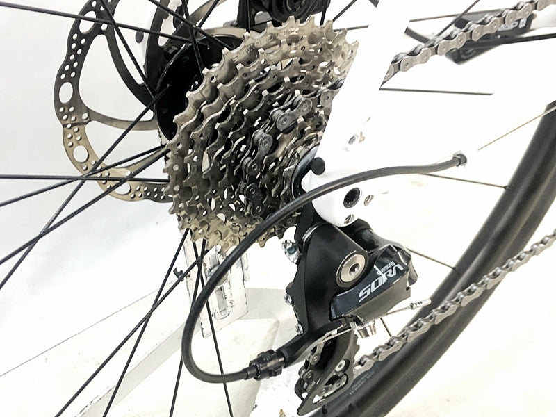 TREK Domane AL 3 Disc Sora Road Bike Size 54 White [f1198455941]