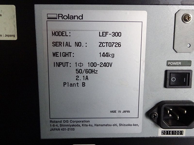 Roland LEF-300 UV-LED Inkjet Printer [o1198888314]