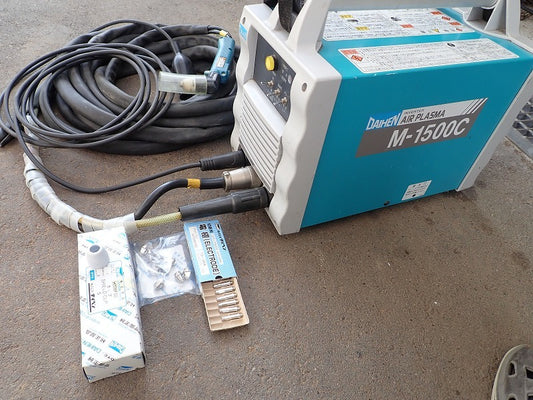 DAIHEN VRMC-15 Air Plasma Cutting Power Supply 100V 15A with Torch Ground Tip Electrode Cup [b1201849223]