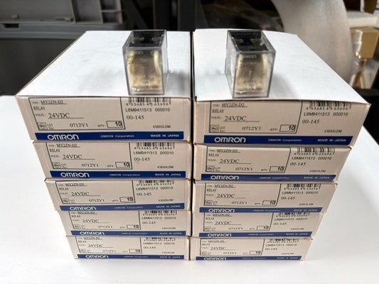 OMRON MY2ZN-D2 Mini Power Relay Set of 100 DC24V [n1211413582]