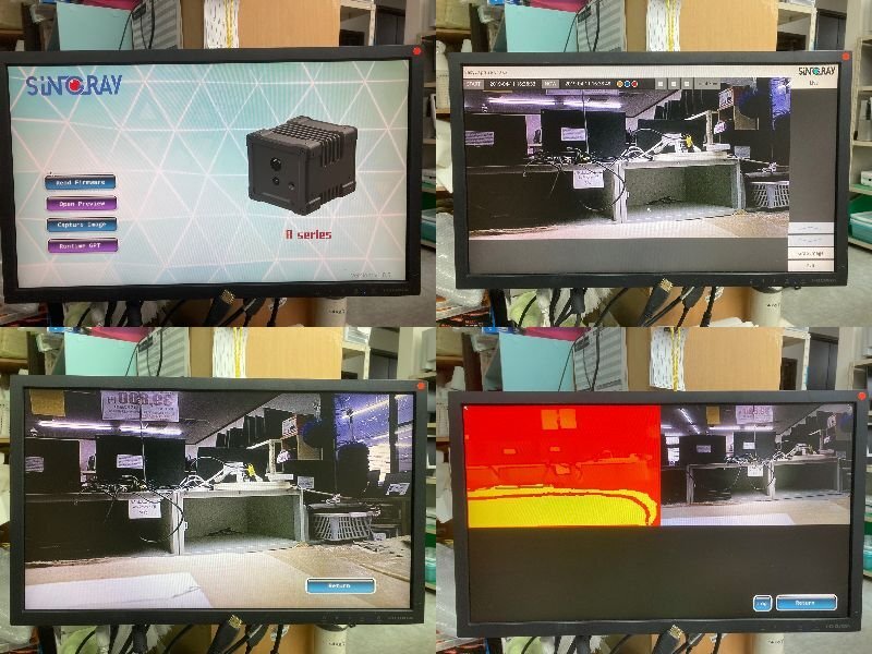SiNGRAY R01CNTH 3D AI Smart Camera Starter Kit (for parts or not working) [s1213351103]