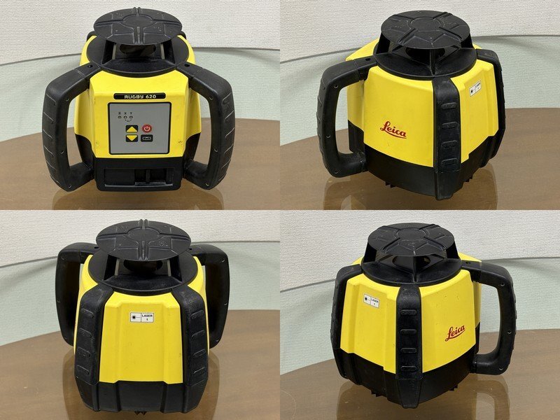 Leica Geosystems Rugby 620 Rotating Laser Level with RE160 Receiver and Vice [e1213588533]
