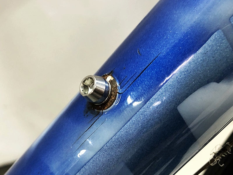 TREK MADONE SSL PROJECT ONE DURA-ACE 2005 Carbon Road Bike 52 Size Blue [u1218134433]