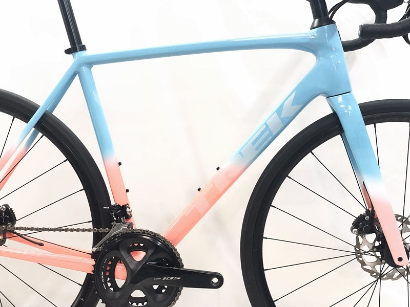 TREK EMONDA ALR5 DISC SHIMANO 105 R7020 Hydraulic Disc Road Bike 56 Size Blue Pink [b1218129939]