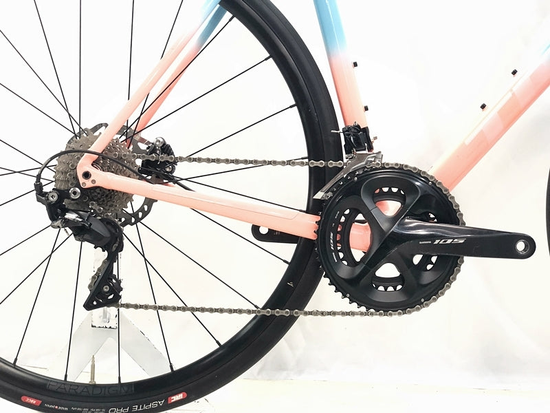 TREK EMONDA ALR5 DISC SHIMANO 105 R7020 Hydraulic Disc Road Bike 56 Size Blue Pink [b1218129939]