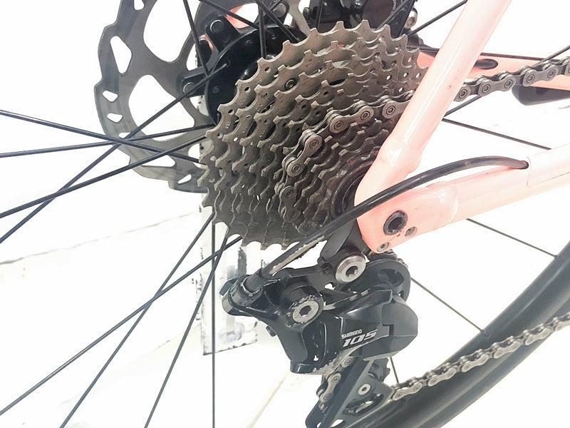 TREK EMONDA ALR5 DISC SHIMANO 105 R7020 Hydraulic Disc Road Bike 56 Size Blue Pink [b1218129939]