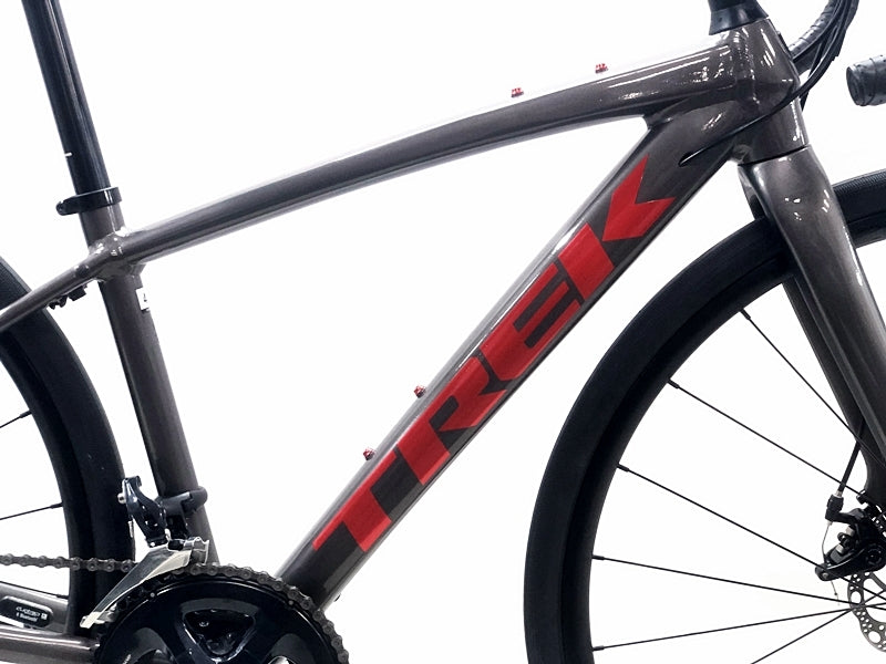 Trek Domane AL 3 Sora Mechanical Disc Road Bike 44 Size Mercury [m1218140233]
