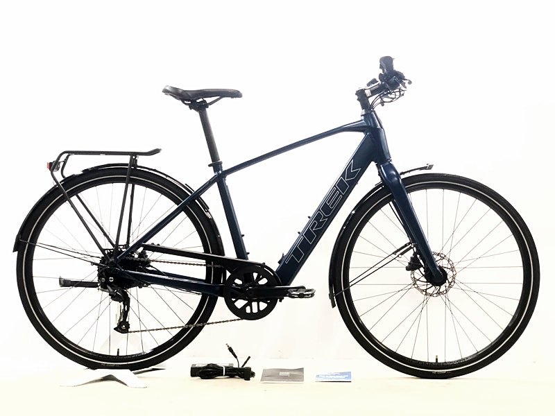 Trek FX+ 2 2023 E-Bike Electric Assist Bicycle M Size Satin Mulsan Blue [x1219954924]