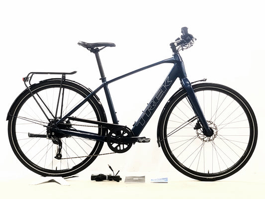 Trek FX+ 2 2023 E-Bike Electric Assist Bicycle M Size Satin Mulsan Blue [x1219954924]