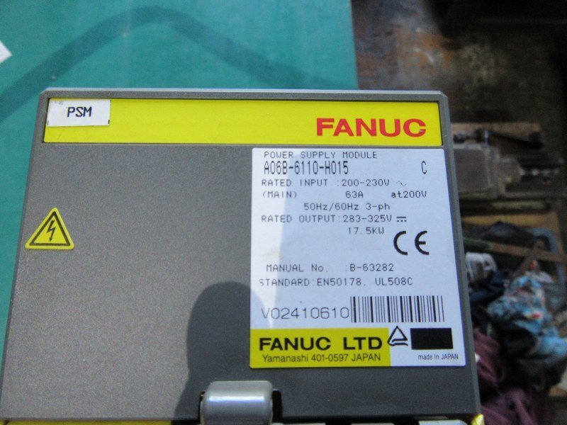FANUC AO6B-6110-HO15 Power Supply Module [f1235786270]