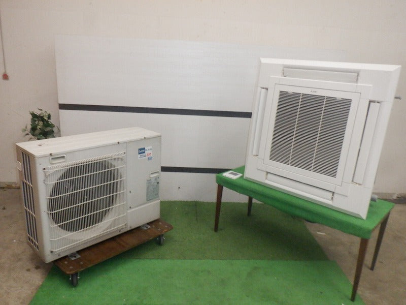 Mitsubishi Electric PL-ERP80EA7 PUZ-ERMP80HA8 Ceiling Cassette Package Air Conditioner 3HP [m1236067522]