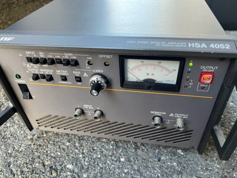 NF Circuit Design Block HSA 4052 High-Speed Bipolar Power Amplifier [d1244177308]