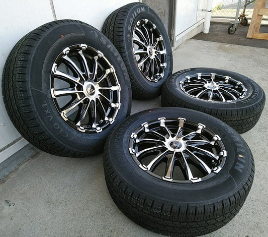 HIACE Regius Ace 200 Series Vehicle Inspection Compatible Tire Wheel New Set of 4 BD12 16 Inch SAILUN 215/65R16 109/107 [1186593455]