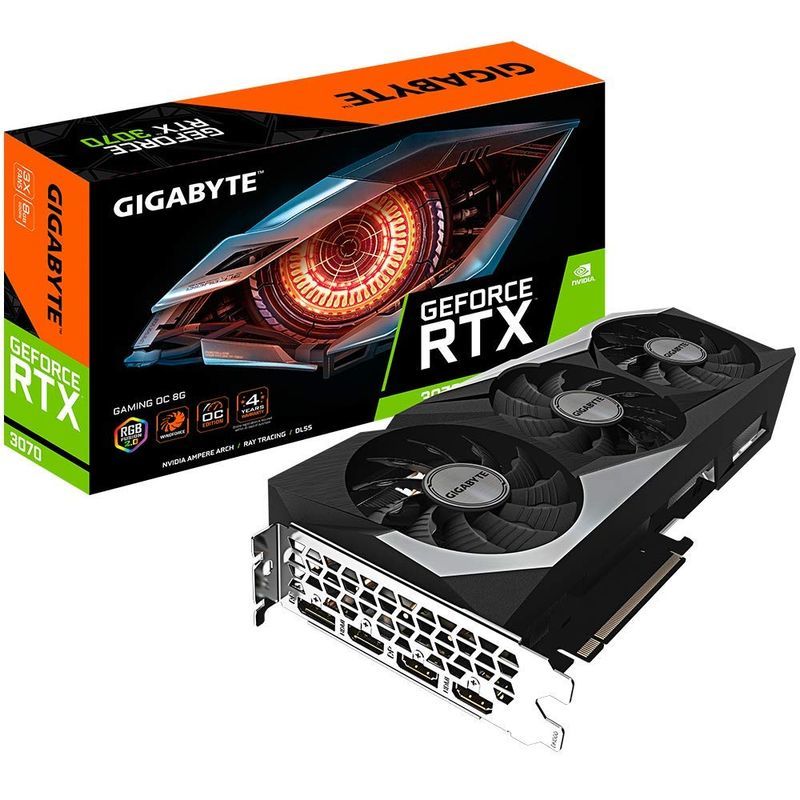 GIGABYTE NVIDIA GeForce RTX3070 Graphics Card GDDR6 8GB Gaming Model [s1094768728]