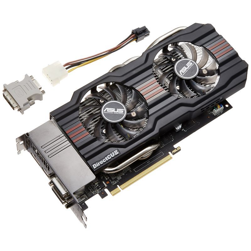 ASUSTeK GTX660TI-DC2O-2GD5 Graphic Card [w1094772757]