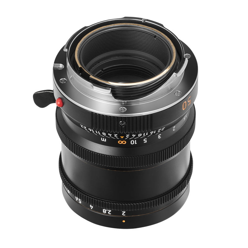 LIGHT LENS LAB M 50mm f/2 SPII M Mount Vintage Black Single Focus Lens [c1103531682]