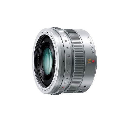 Panasonic H-X015 Lens Micro Four Thirds Wide Angle 15mm F1.7 ASPH Silver [b1107019513]