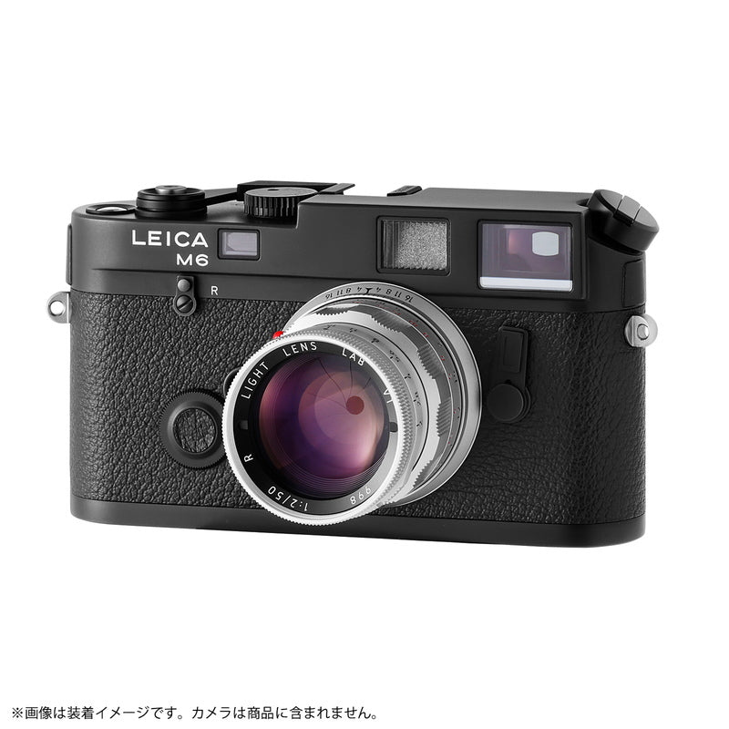 LIGHT LENS LAB M 50mm f/2 Rigid Camera Lens Leica M Mount Silver [m1184022411]