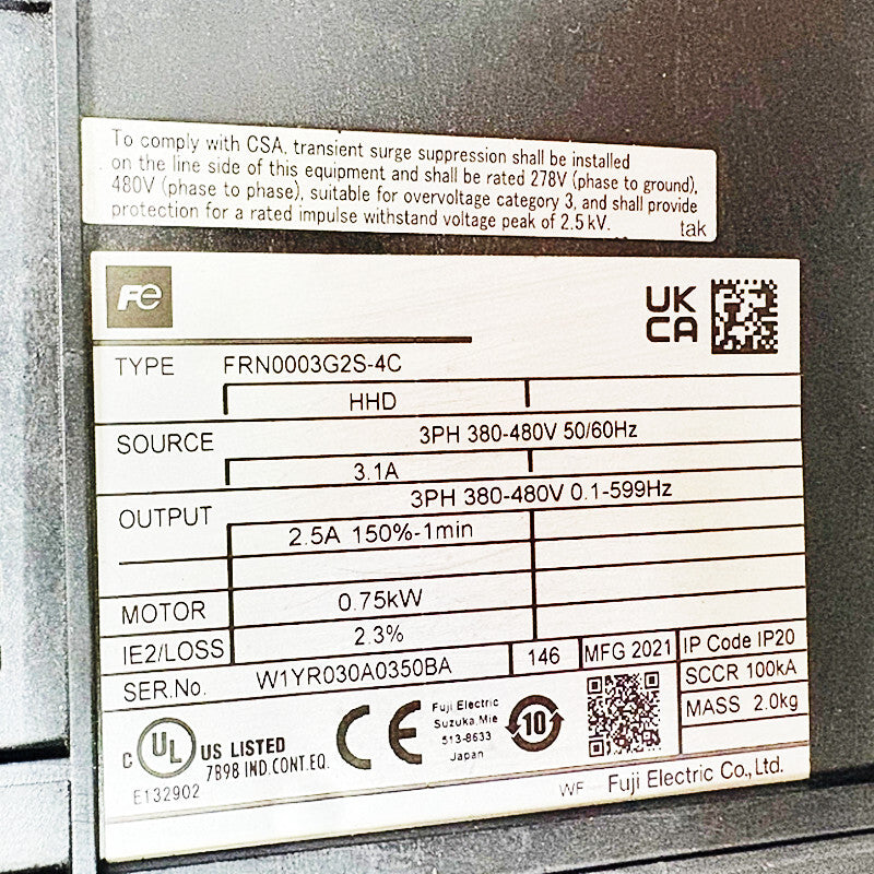 FUJI FRN0003G2S-4C 0.75KW 380V Inverter [o1197857120]