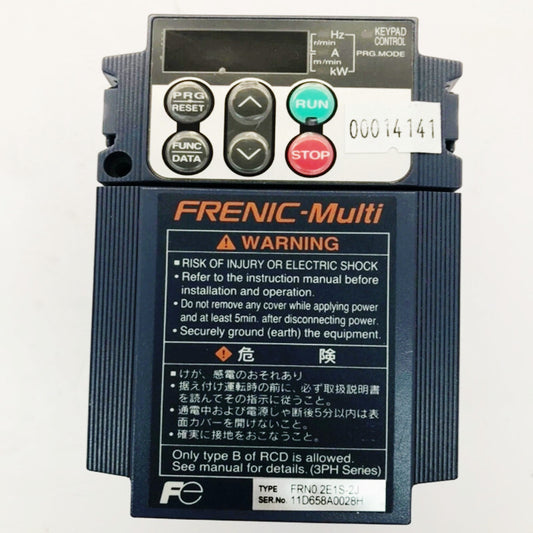 FUJI FRN0.2E1S-2J Inverter 0.2KW 220V [m1197839422]