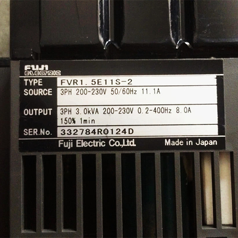 FUJI FVR1.5E11S-2 Inverter 1.5KW 200-230V [f1197848251]