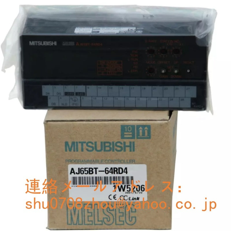 MITSUBISHI AJ65BT-64RD4 Platinum Resistance Thermometer Pt100 Temperature Input Unit [s1198918520]