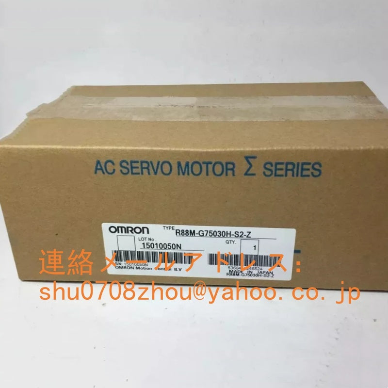 OMRON R88M-G75030H-S2-Z Servo Motor [j1198914190]