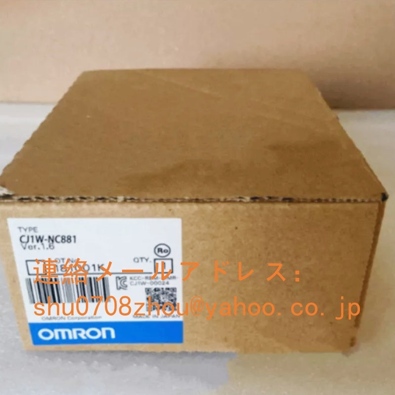 OMRON CJ1W-NC881 EtherCAT Compatible 8-Axis Position Control Unit [p1198919586]