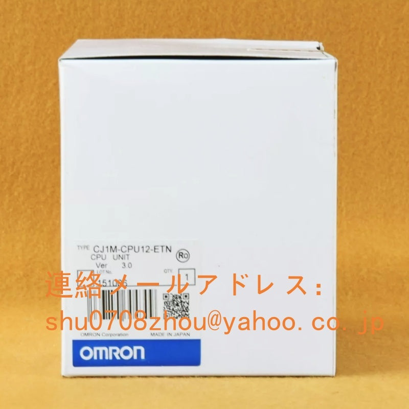 OMRON CJ1M-CPU12-ETN CPU Module PLC Control Logic [x1202240809]