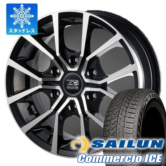 Translated item [Car model] Hiace 200 series | Studless tire Sirun Comercio Ice 215/60R17 Tire wheel New set of 4 Vehicle inspection compatible [d1202534310]