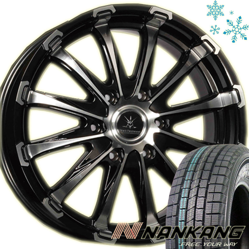 Vehicle inspection compatible 200 series Hiace Regius Ace studless tire wheel 17 inch Nankan SNC-1 215/60R17 LT [m1205485674]