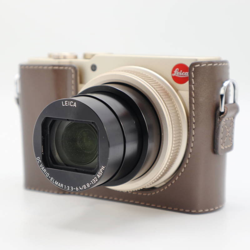 Leica C-LUX 1546 Compact Digital Camera Light Gold 20MP Genuine Battery Protector Included [e1207395960]
