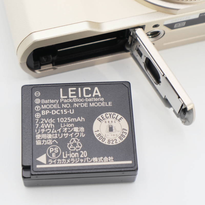 Leica C-LUX 1546 Compact Digital Camera Light Gold 20MP Genuine Battery Protector Included [e1207395960]