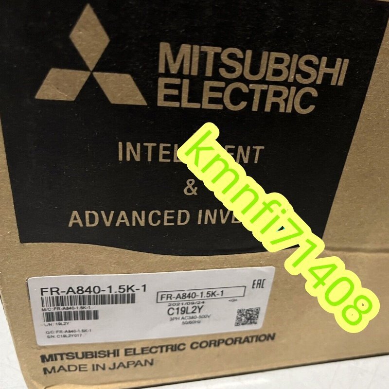Mitsubishi Electric FR-A840-1.5K-1 Inverter [x1208799789]