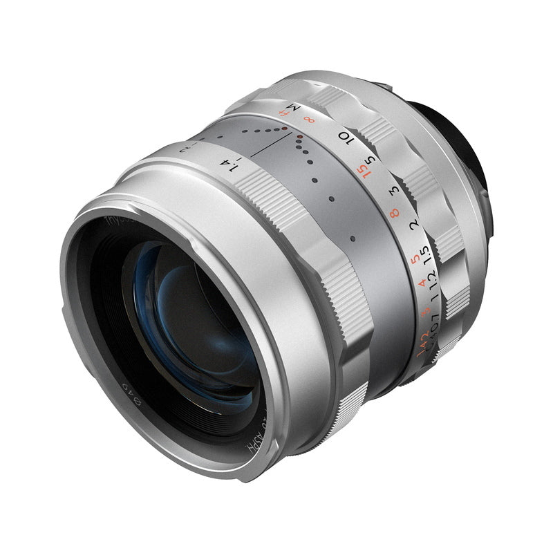 Simera 28mm f/1.4 ASPH Type II Leica M Mount Lens Silver [1211034519]