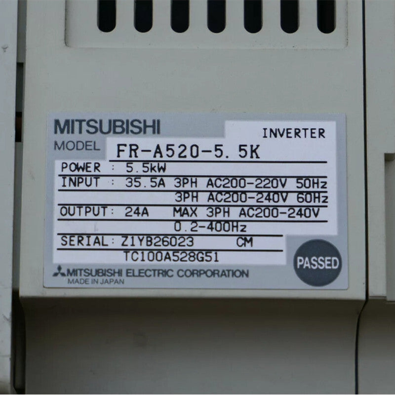 MITSUBISHI FR-A520-5.5K Inverter [n1211270372]
