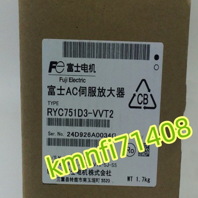 FUJI RYC751D3-VVT2 Servo Amplifier [j1211721377]