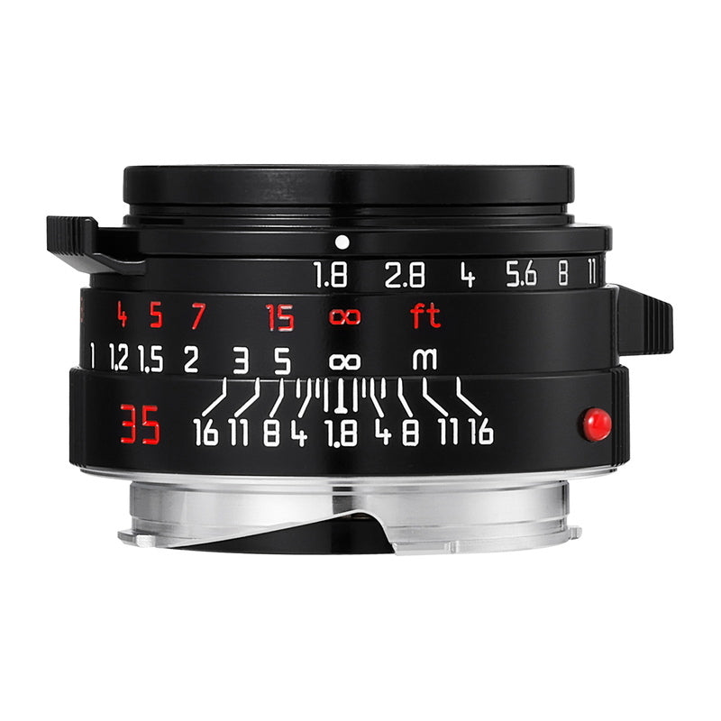 MR. DING Paccron 35mm F1.8 M Full Size Lens Leica M Mount Piano Black [f1212430533]