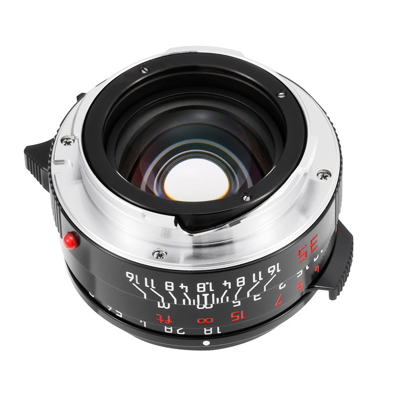 MR. DING Paccron 35mm F1.8 M Full Size Lens Leica M Mount Piano Black [f1212430533]