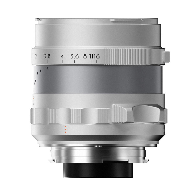 Simera 28mm f/1.4 ASPH Type II Leica M Mount Lens Silver [d1212508517]