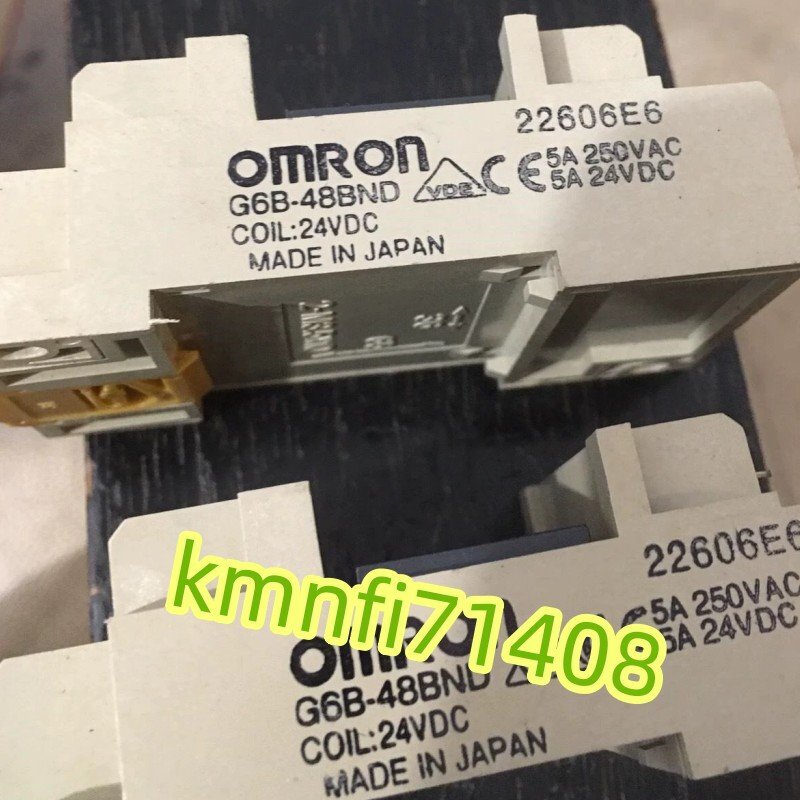 OMRON G6B-48BND DC24V Surface Connection Socket Set of 20 [g1215631418]
