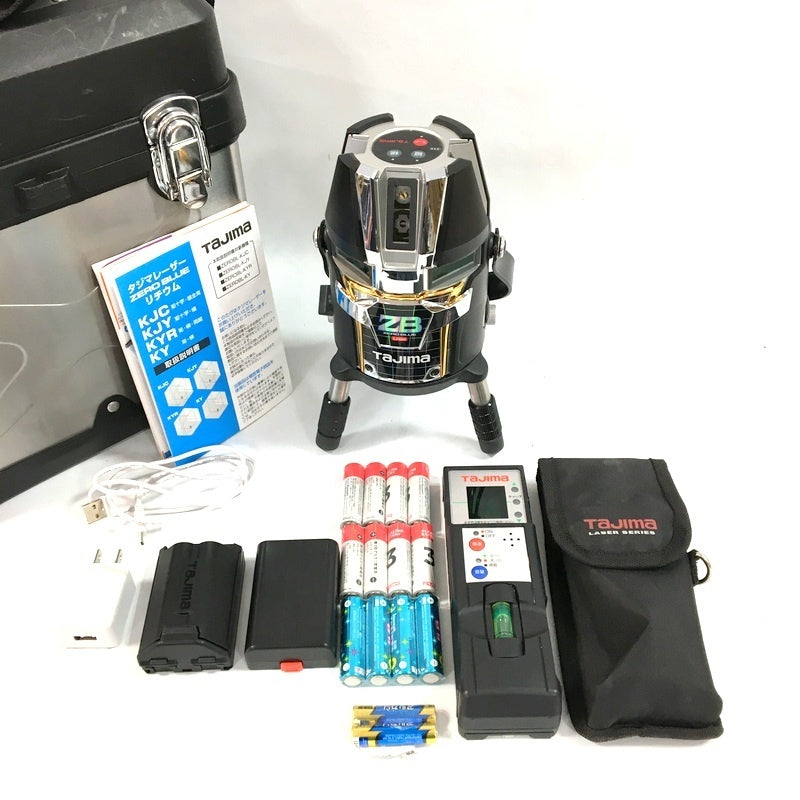 TAJIMA ZEROBL-KJC Laser Level with Receiver Set [c1216186255]