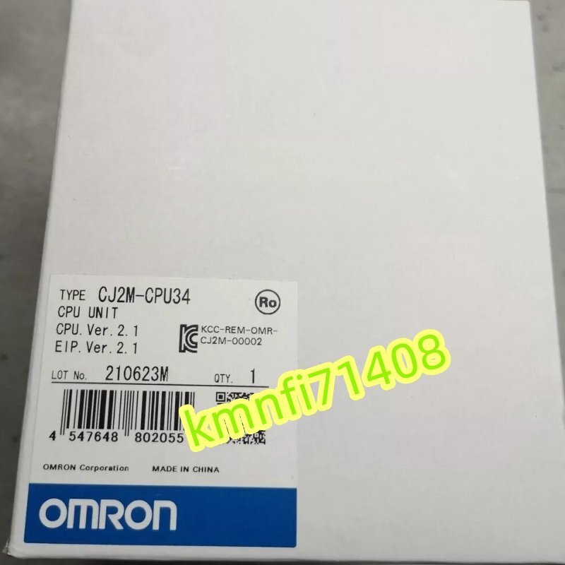 OMRON CJ2M-CPU34 CPU Unit [g1217821740]