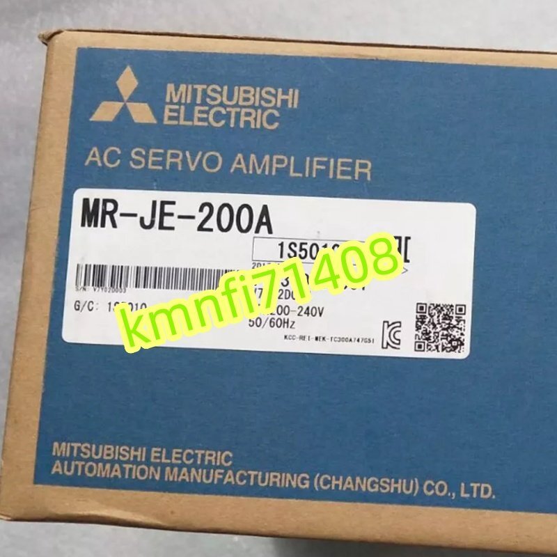 Mitsubishi Electric MR-JE-200A Servo Amplifier [d1218659266]