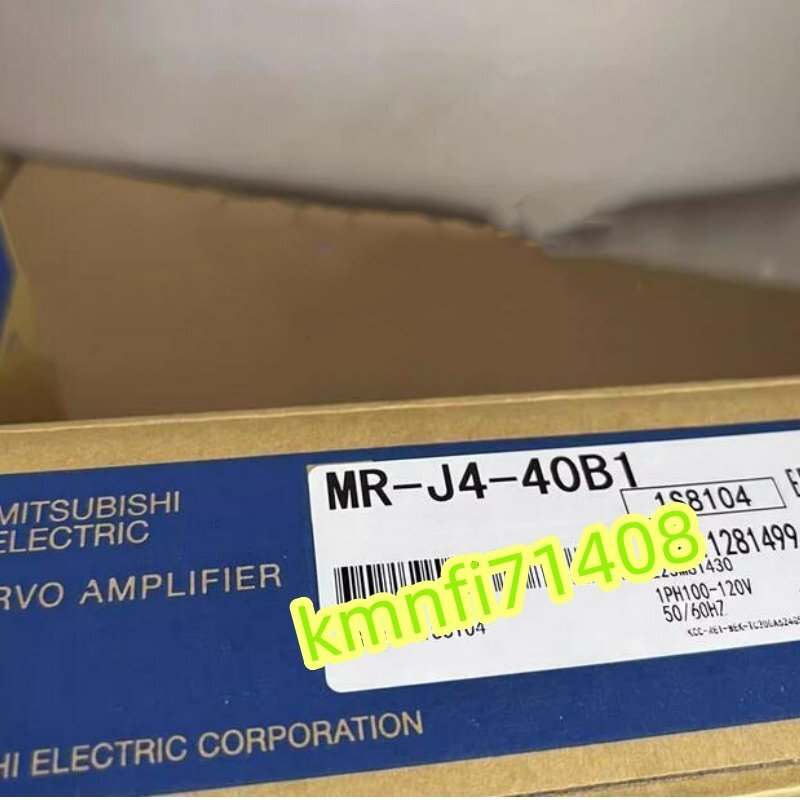 Mitsubishi Electric MR-J4-40B1 AC Servo Amplifier [n1218654788]