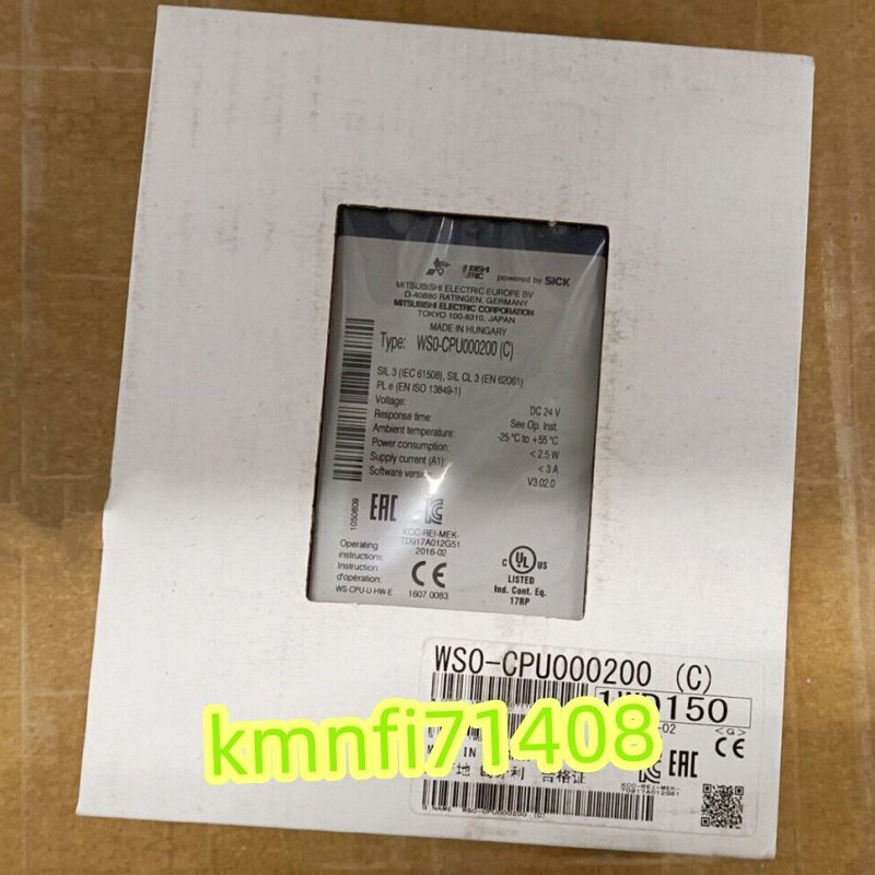 Mitsubishi Electric WS0-CPU000200 CPU Unit [h1218656042]