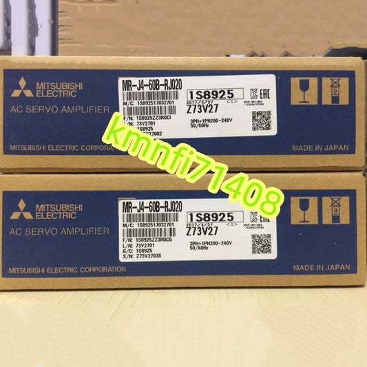Mitsubishi Electric MR-J4-60B-RJ020 Servo Amplifier [v1218658344]
