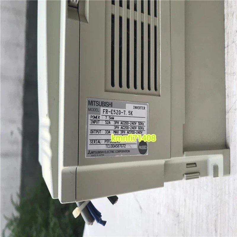 Mitsubishi Electric FR-E520-7.5K Inverter [e1218664815]