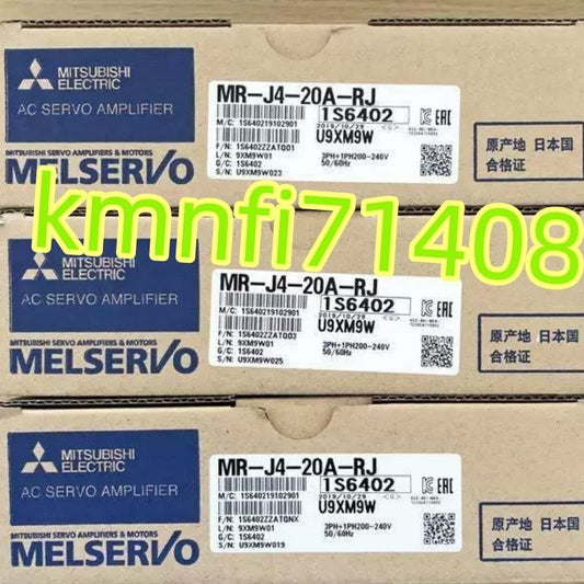 Mitsubishi Electric MR-J4-20A-RJ Servo Amplifier [j1220718823]