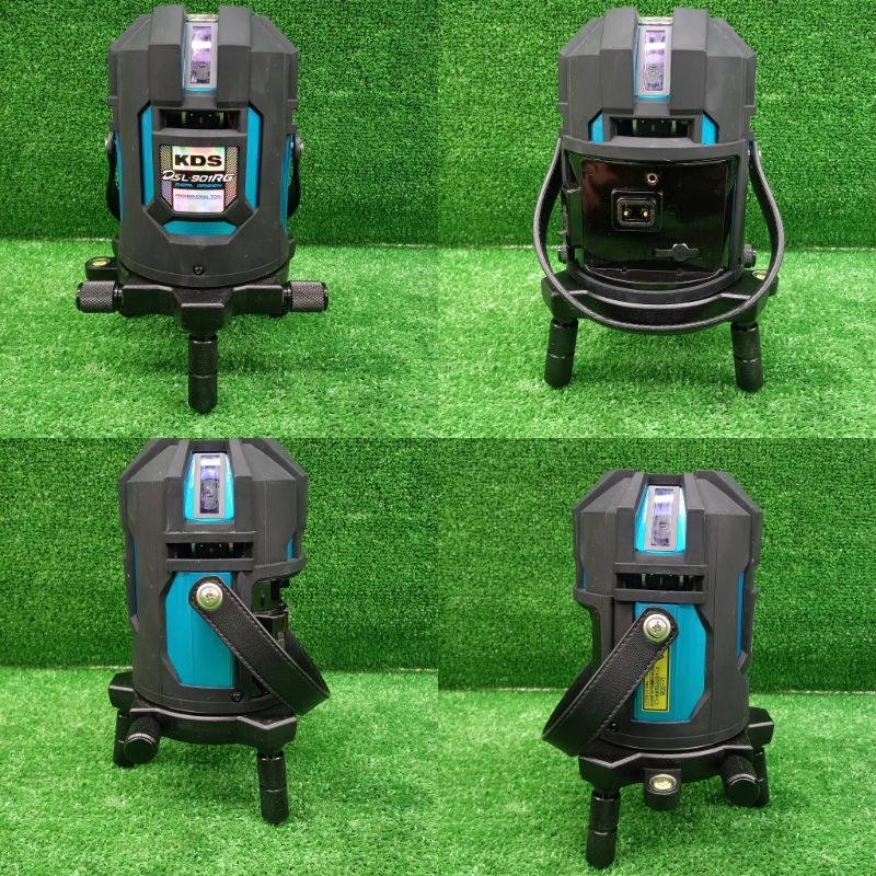 Muratec KDS DSL-901RG Green Laser Level with Receiver 4-Way Horizontal Vertical [m1241782227]